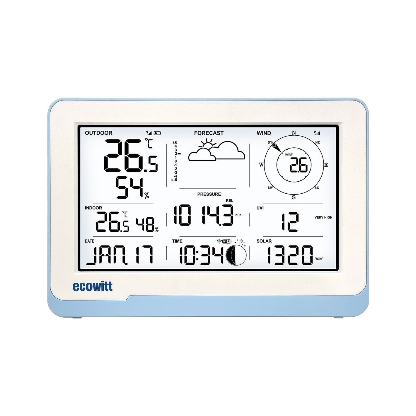 WS3800_C Wi-Fi Console, 7.5'' LCD Display with IOT Intelligent Linkage Control